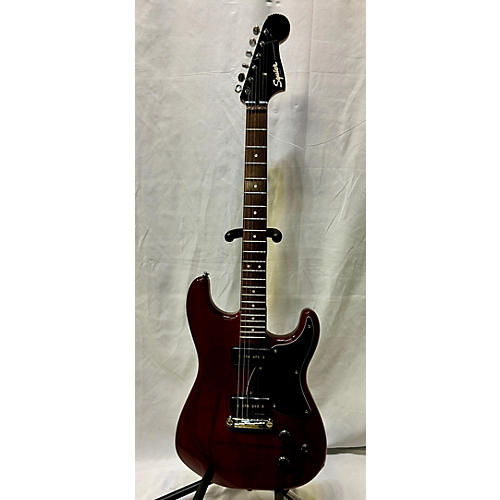 Squier Paranormal Strato-o-sonic Solid Body Electric Guitar Red