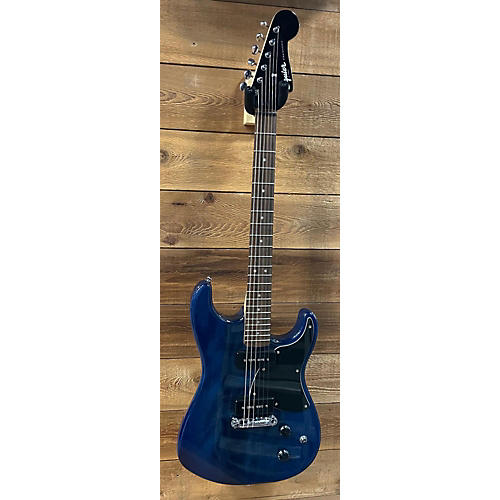Squier Paranormal Stratosonic Solid Body Electric Guitar Blue Burst
