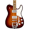 Squier Paranormal Troublemaker Telecaster Deluxe Electric Guitar With Bigsby Vibrato - Honey SunburstHoney Sunburst