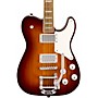 Squier Paranormal Troublemaker Telecaster Deluxe Electric Guitar With Bigsby Vibrato - Honey Sunburst