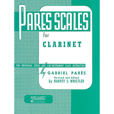Hal Leonard Pares Scales For Clarinet