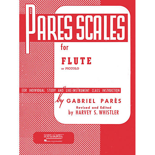 Hal Leonard Pares Scales For Flute Or Piccolo