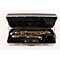 Paris Series Professional Black Nickel Baritone Saxophone Level 3 AABS-955 - Black Nickel Body - Brass Lacquer Keys 888365633268