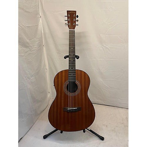 Zager Parlor E/N Acoustic Electric Guitar Mahogany