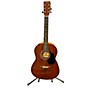 Used Zager Parlor E/n Acoustic Electric Guitar Mahogany