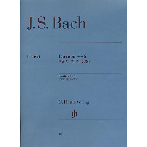Partitas 4-6 BWV 828-830 By Bach