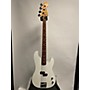 Used Fender Partscaster Electric Bass Guitar White