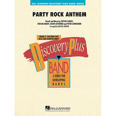 Hal Leonard Party Rock Anthem - Discovery Plus! Band Series Level 2