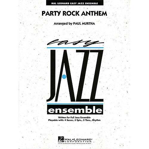 Hal Leonard Party Rock Anthem - Easy Jazz Ensemble Series Level 2