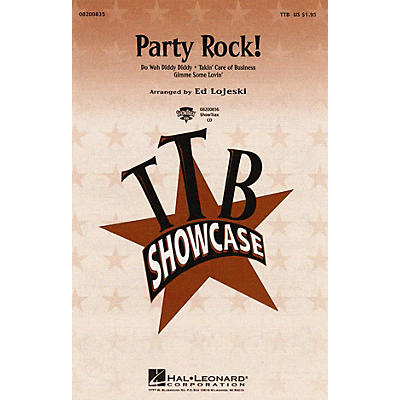 Hal Leonard Party Rock! (Medley) ShowTrax CD Arranged by Ed Lojeski