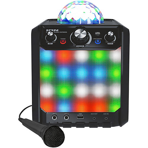 Party Rocker Express Bluetooth Speaker with Light Show and Microphone