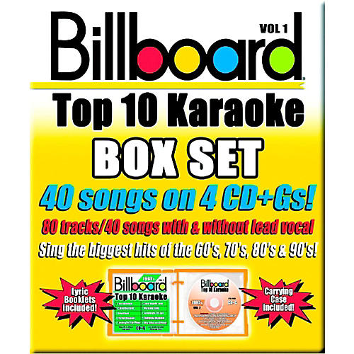Party Tyme Karaoke - Billboard Box Set 1