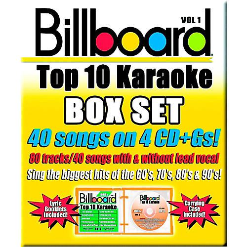 SYBERSOUND Party Tyme Karaoke - Billboard Box Set 1