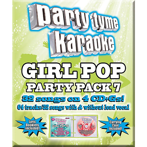 Party Tyme Karaoke - Girl Pop Party Pack 7 [4CD]