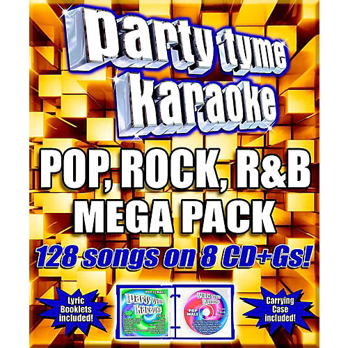 SYBERSOUND Party Tyme Karaoke - Pop, Rock, R&B Mega Pack