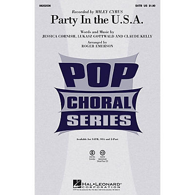 Hal Leonard Party in the U.S.A. ShowTrax CD by Miley Cyrus Arranged by Roger Emerson
