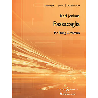 Boosey and Hawkes Passacaglia Boosey & Hawkes Orchestra Series Composed by Karl Jenkins