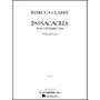 G. Schirmer Passacaglia Va/Pno Of An Old English Tune Viola And Piano By Clarke