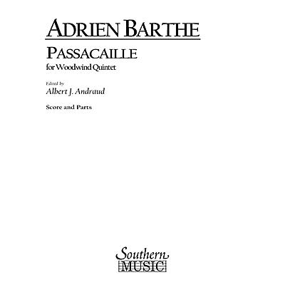 Southern Passacaille (Woodwind Quintet) Southern Music Series by Adrien Barthe