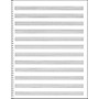 Music Sales Passantino Spiral Book #85 96 Pages, 12 Stave, 9 X 12