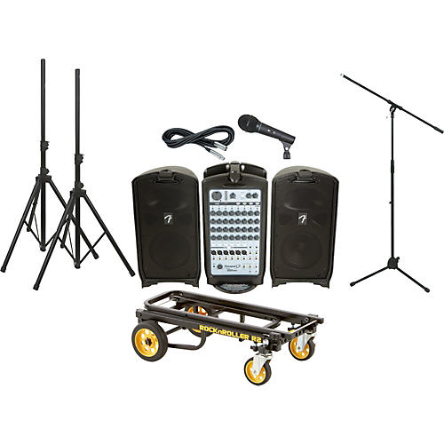 Passport 500 Pro PA Package with Rock N Roller Cart
