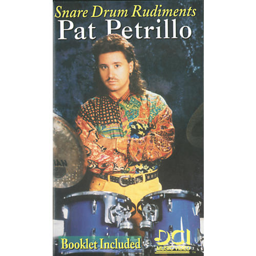 Pat Petrillo Snare Drum Rudiments Video