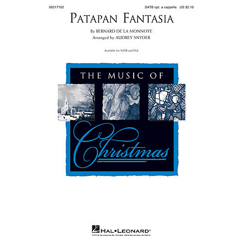 Hal Leonard Patapan Fantasia SATB arranged by Audrey Snyder
