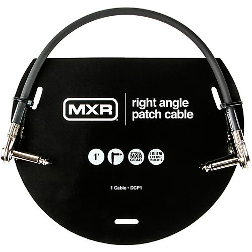 MXR Patch Cable 1 ft. Black