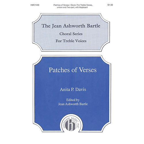 Hinshaw Music Patches of Verses 2-Part composed by Davis