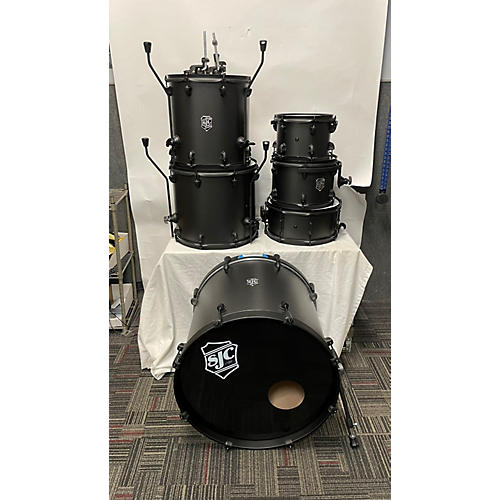 SJC Drums Pathfinder 6 Piece Drum Kit matte black