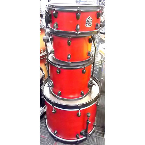 Batteria SJC Drums Pathfinder rossaBatteria SJC Drums Pathfinder rossa  