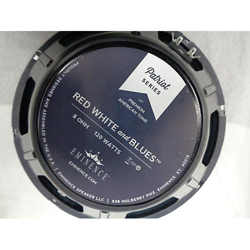 Eminence Patriot Series Red White And Blues Raw Frame Speaker