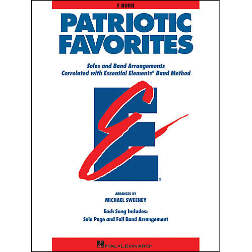 Hal Leonard Patriotic Favorites F Horn