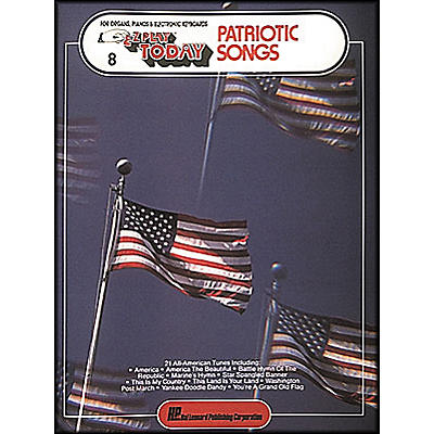 Hal Leonard Patriotic Songs E-Z Play 8