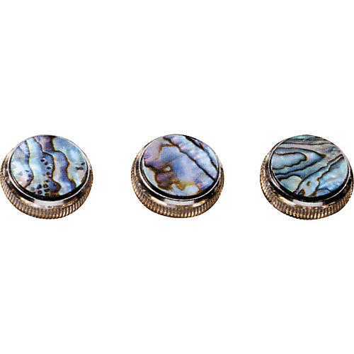 Paua Abalone Trumpet Finger Buttons 3-Pack