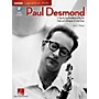 Hal Leonard Paul Desmond Signature Licks Saxophone Series Softcover with CD Written by Eric J. Morones