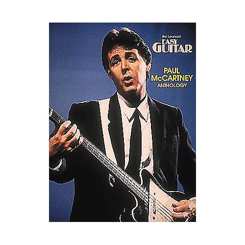 Paul McCartney Anthology Easy Guitar Book