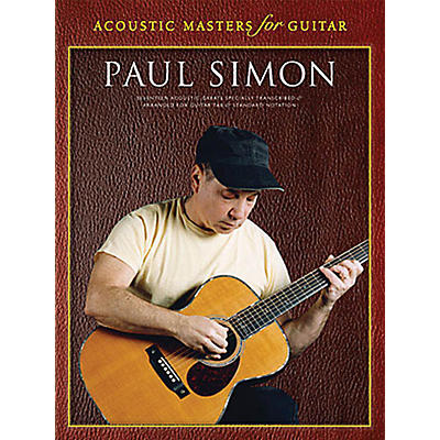 Music Sales Paul Simon - Acoustic Masters for Guitar (Guitar Tab) Music Sales America Series Softcover by Paul Simon