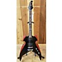 Used Silvertone Paul Stanley Apocalypse Solid Body Electric Guitar Black