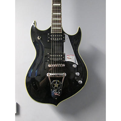 Silvertone Paul Stanley Solid Body Electric Guitar