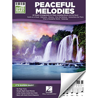 Hal Leonard Peaceful Melodies - Super Easy Piano Songbook