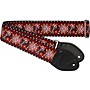 Souldier Peacock Guitar Strap Red 2 in.