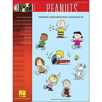 Hal Leonard Peanuts - Piano Duet Play-Along Volume 21 (CD/Pkg)