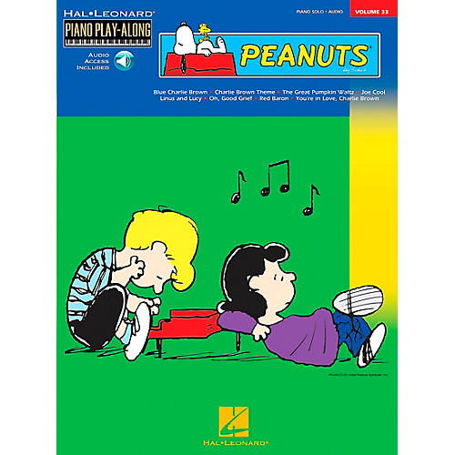 Peanuts Piano Play Along Volume 33 Book with CD