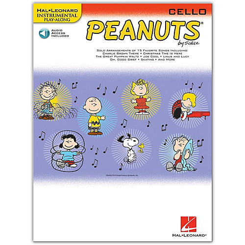 Peanuts for Cello - Instrumental Play-Along Book/Online Audio