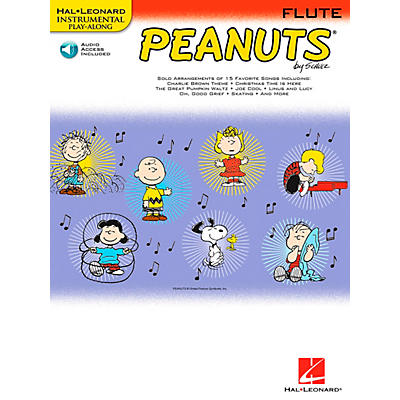 Hal Leonard Peanuts for Flute - Instrumental Play-Along Book/CD