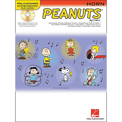 Hal Leonard Peanuts for French Horn - Instrumental Play-Along Book/CD