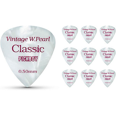 Pick Boy Pearl Cellulose Vintage Guitar Picks