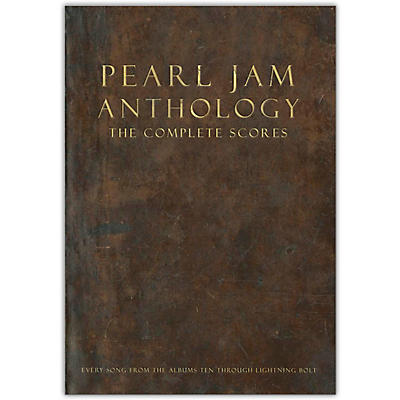 Hal Leonard Pearl Jam Anthology-The Complete Scores Deluxe Box Set