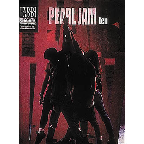 Hal Leonard Pearl Jam Ten Bass Guitar Tab Songbook